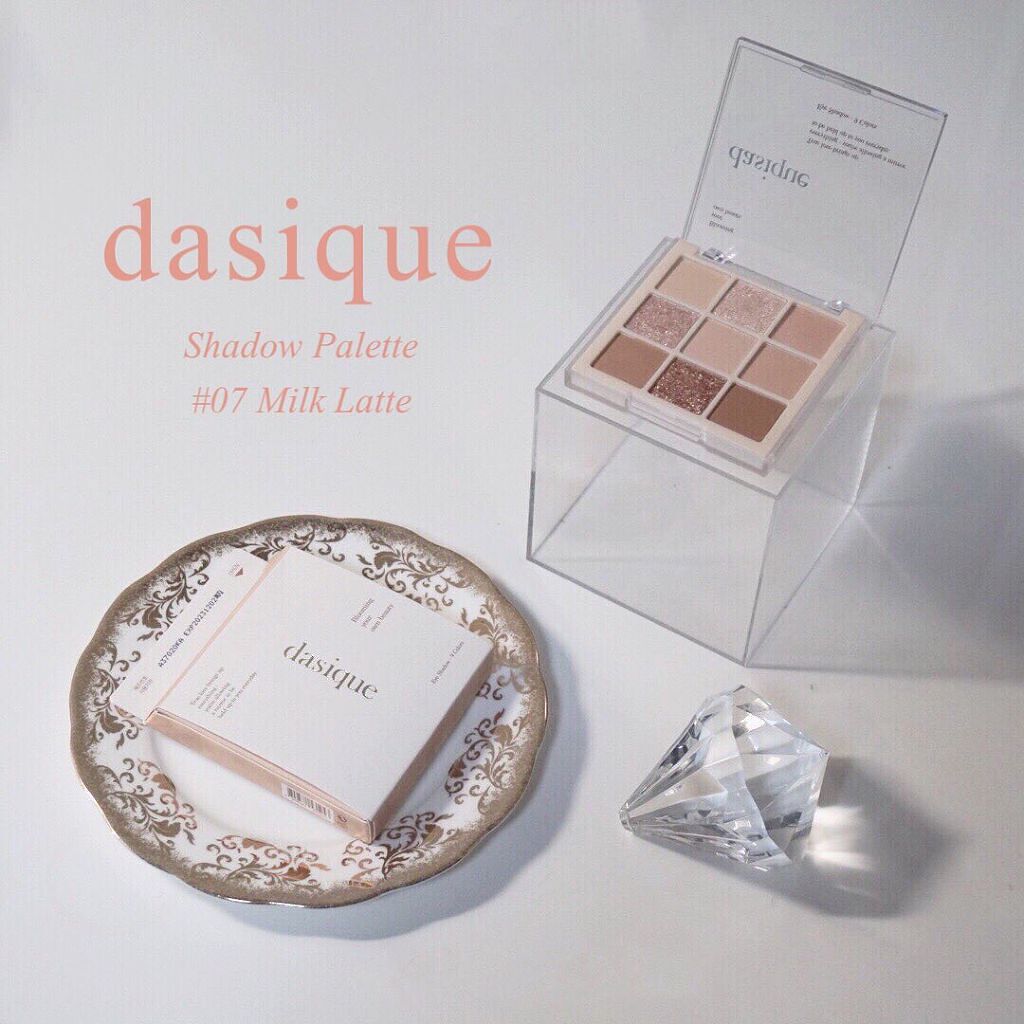 シャドウパレット/dasique/アイシャドウパレットを使ったクチコミ（1枚目）