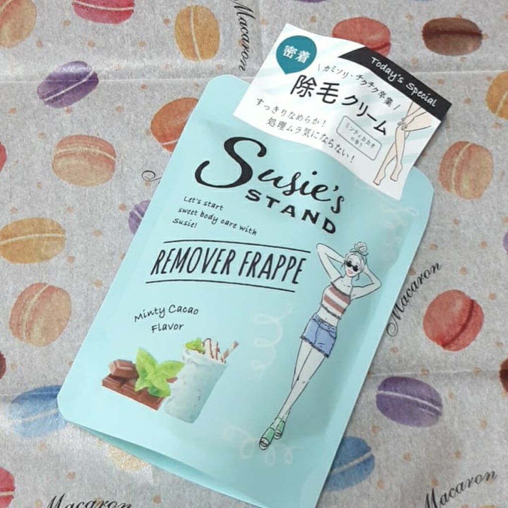 リムーバーフラペ/スージースタンド/除毛クリームを使ったクチコミ（1枚目）