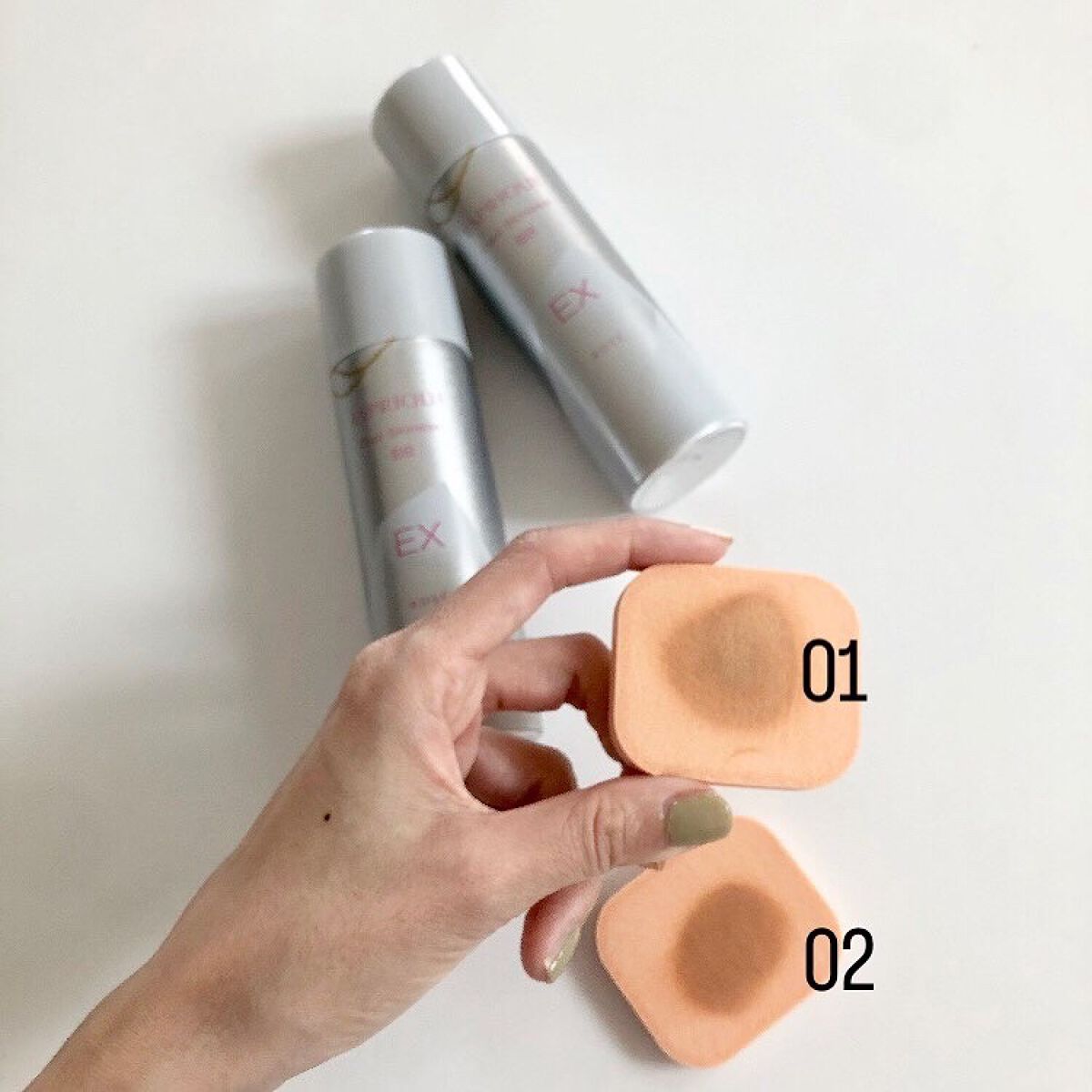 クール スキンウェア BB EX 01 ライトベージュ/ESPRIQUE/BBクリームを使ったクチコミ（3枚目）