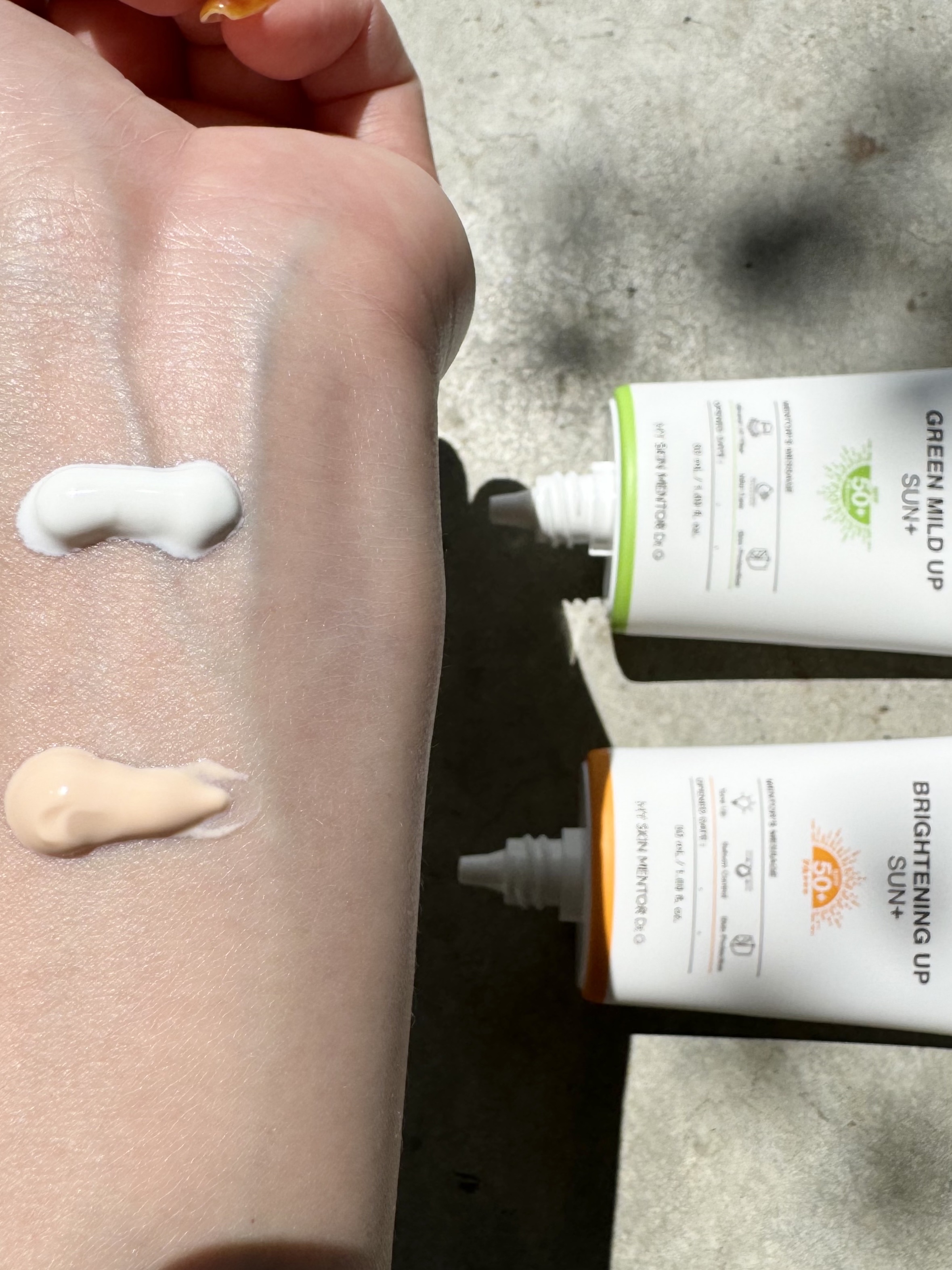 ブライトニングアップサンプラス/Dr.G/日焼け止めクリームを使ったクチコミ（3枚目）