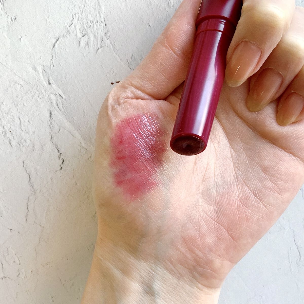 つやぷるリップR 10 わがままPLUM【旧】/b idol/口紅を使ったクチコミ（3枚目）