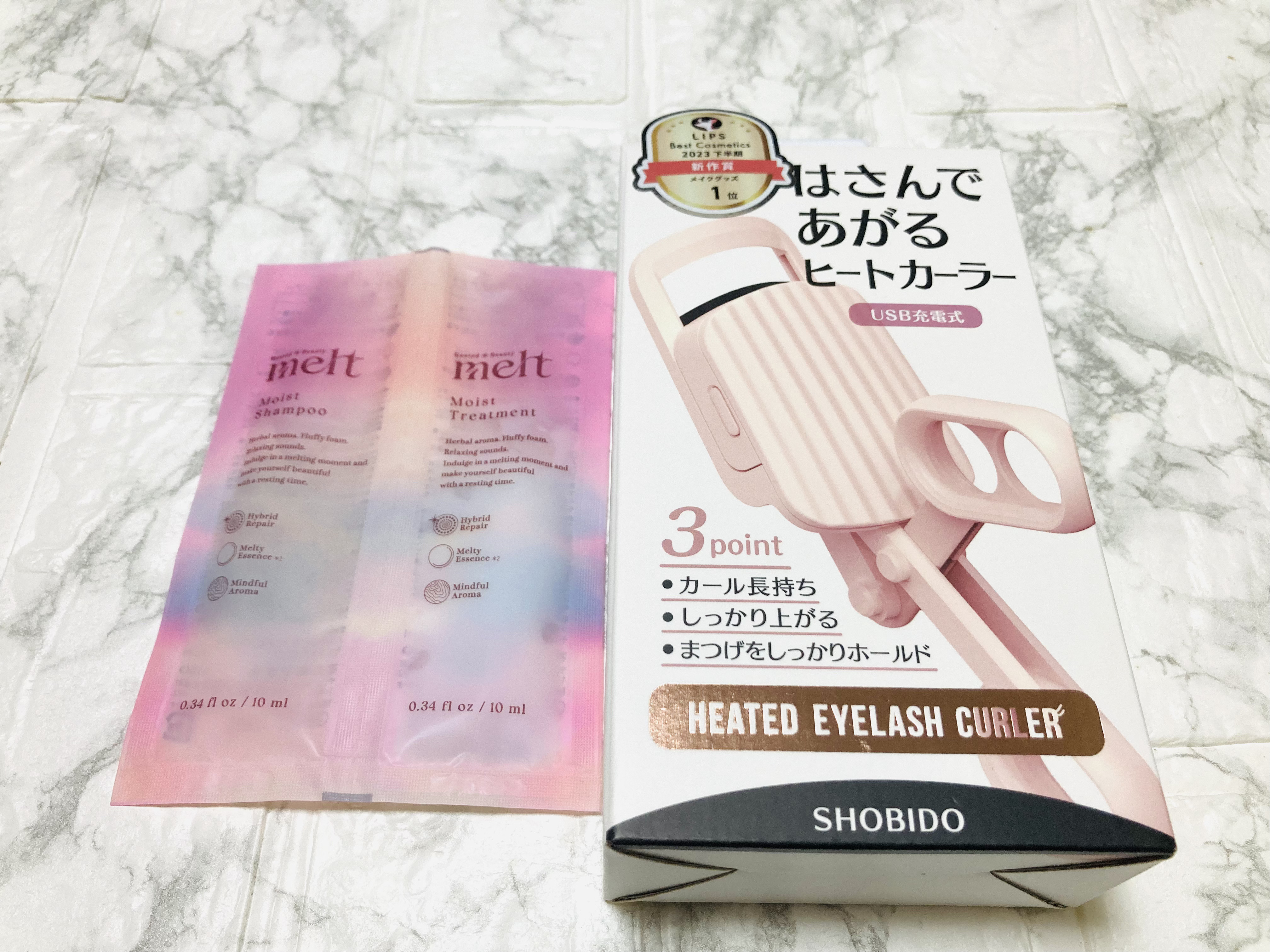 はさんであがるヒートカーラー/SHOBIDO/ホットビューラーを使ったクチコミ（3枚目）