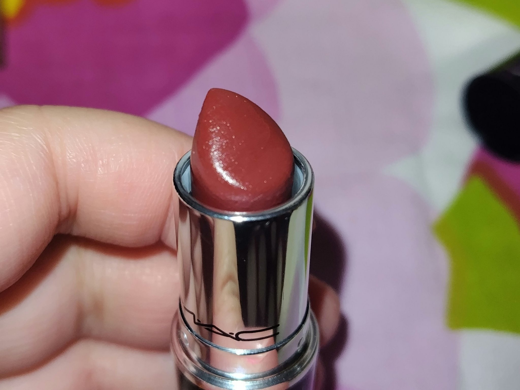 ラスターガラス リップスティック/M・A・C/口紅を使ったクチコミ（2枚目）