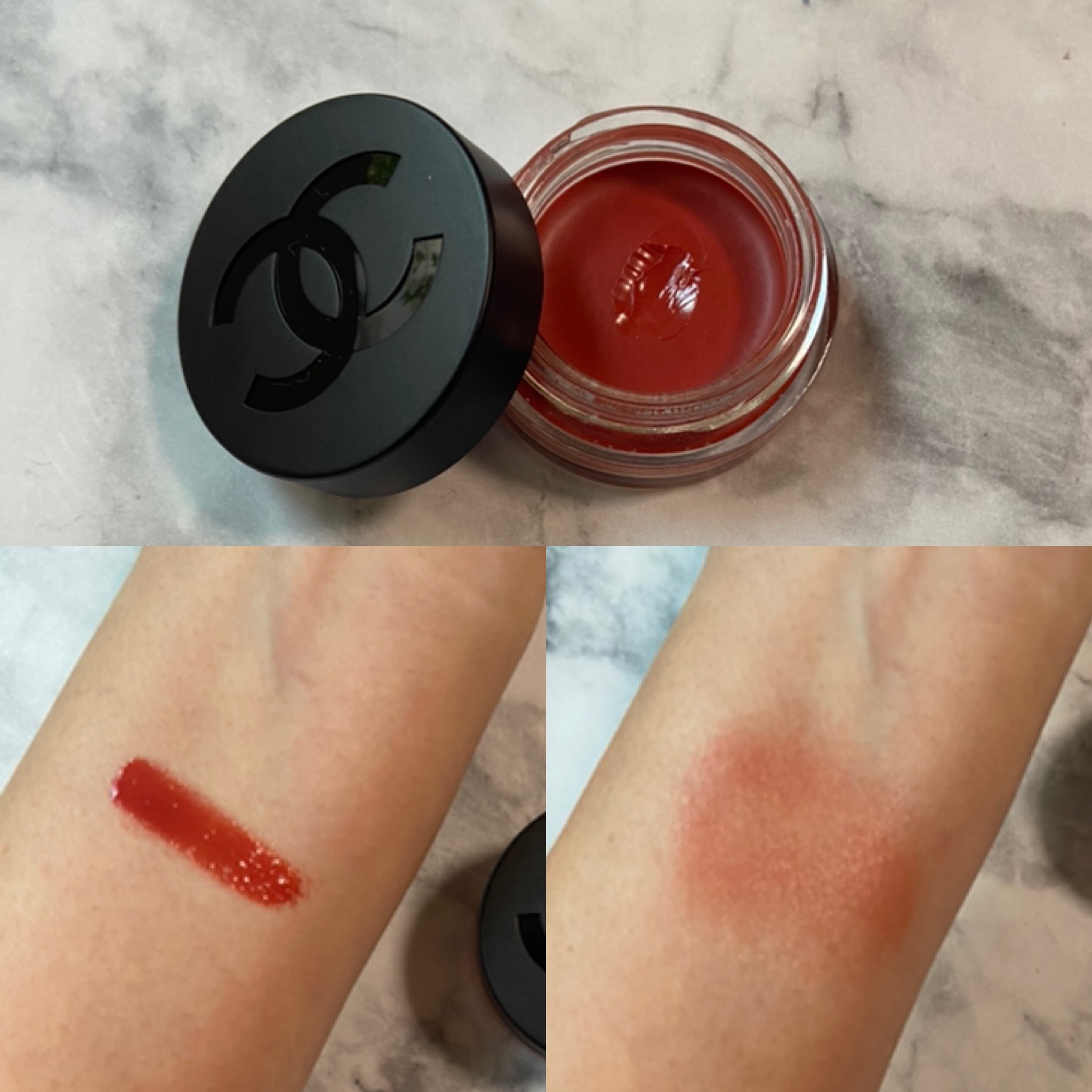  リップ＆チーク ボーム N°1 ドゥ シャネル 8 アルダン ブリック/CHANEL/口紅を使ったクチコミ（1枚目）