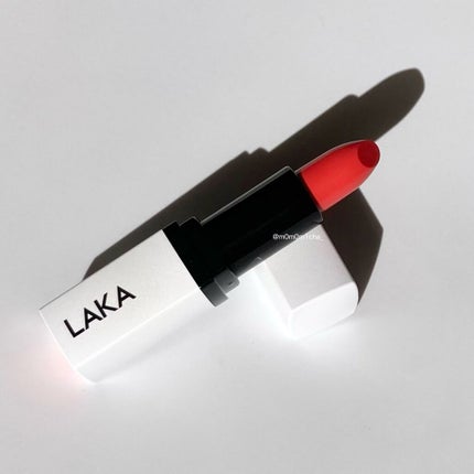 ウォータリーシアー リップスティック/Laka/口紅を使ったクチコミ(4枚目)