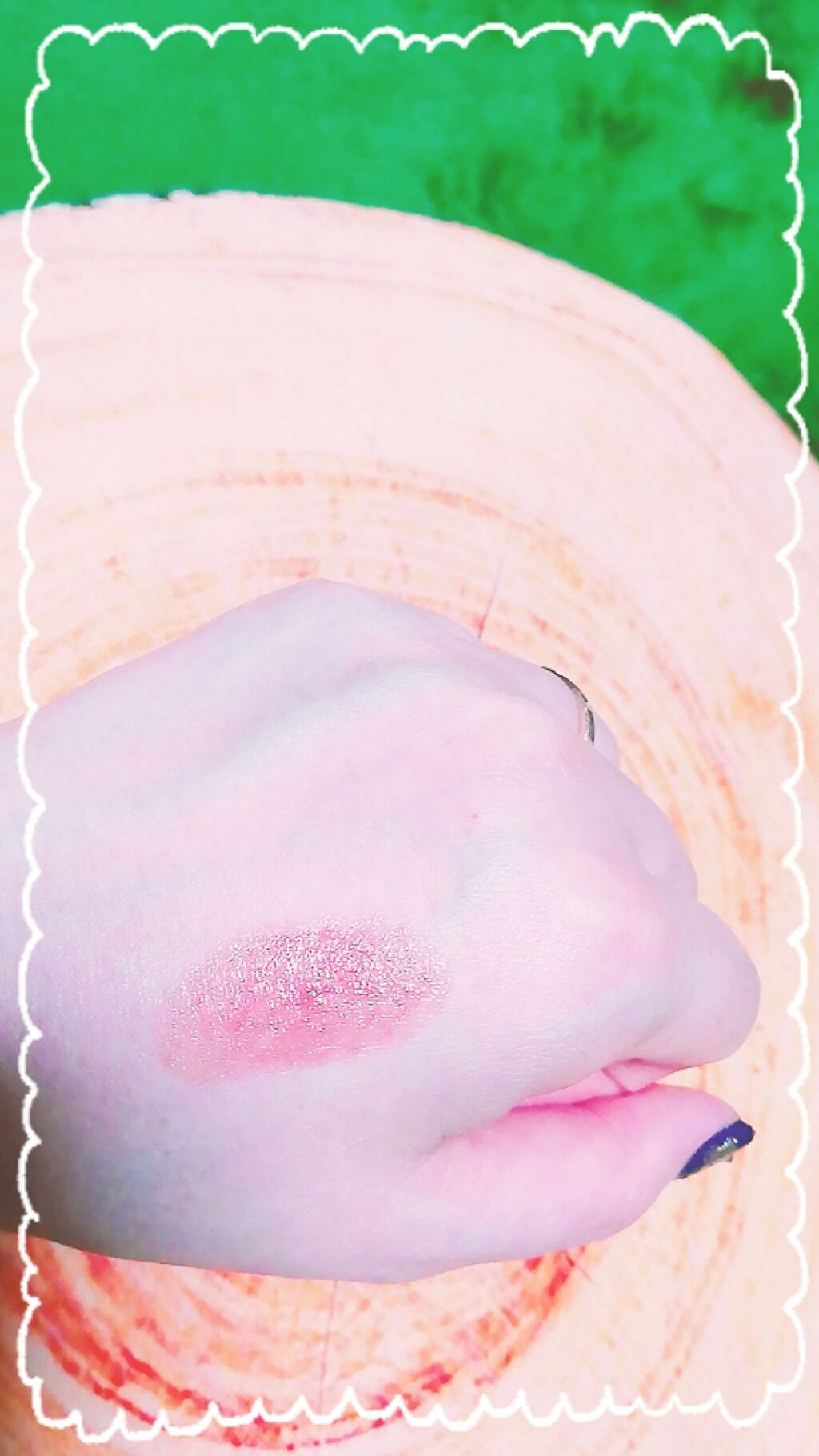 ラスティンググロスリップ/CEZANNE/口紅を使ったクチコミ(3枚目)