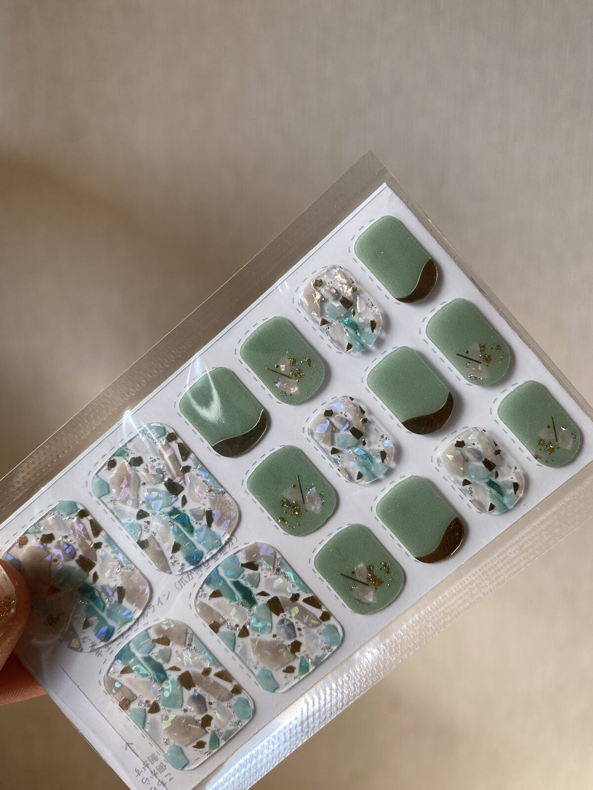 リアルジェルネイルシール フット専用/BEAUTY AVENUE/ネイルシールを使ったクチコミ（3枚目）