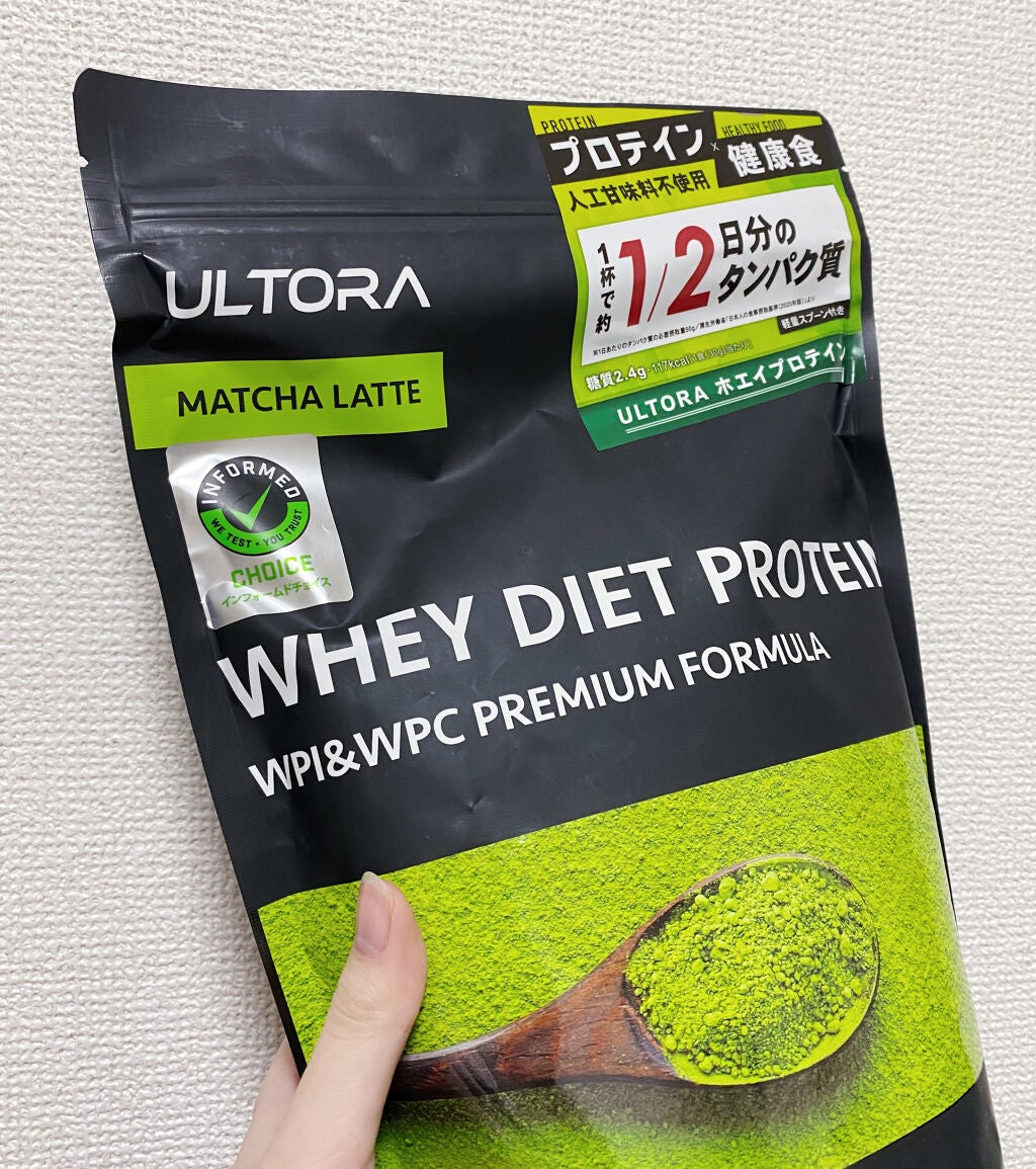 ULTRA WHEY DIET PROTEIN/ULTRA/ホエイプロテインを使ったクチコミ(1枚目)