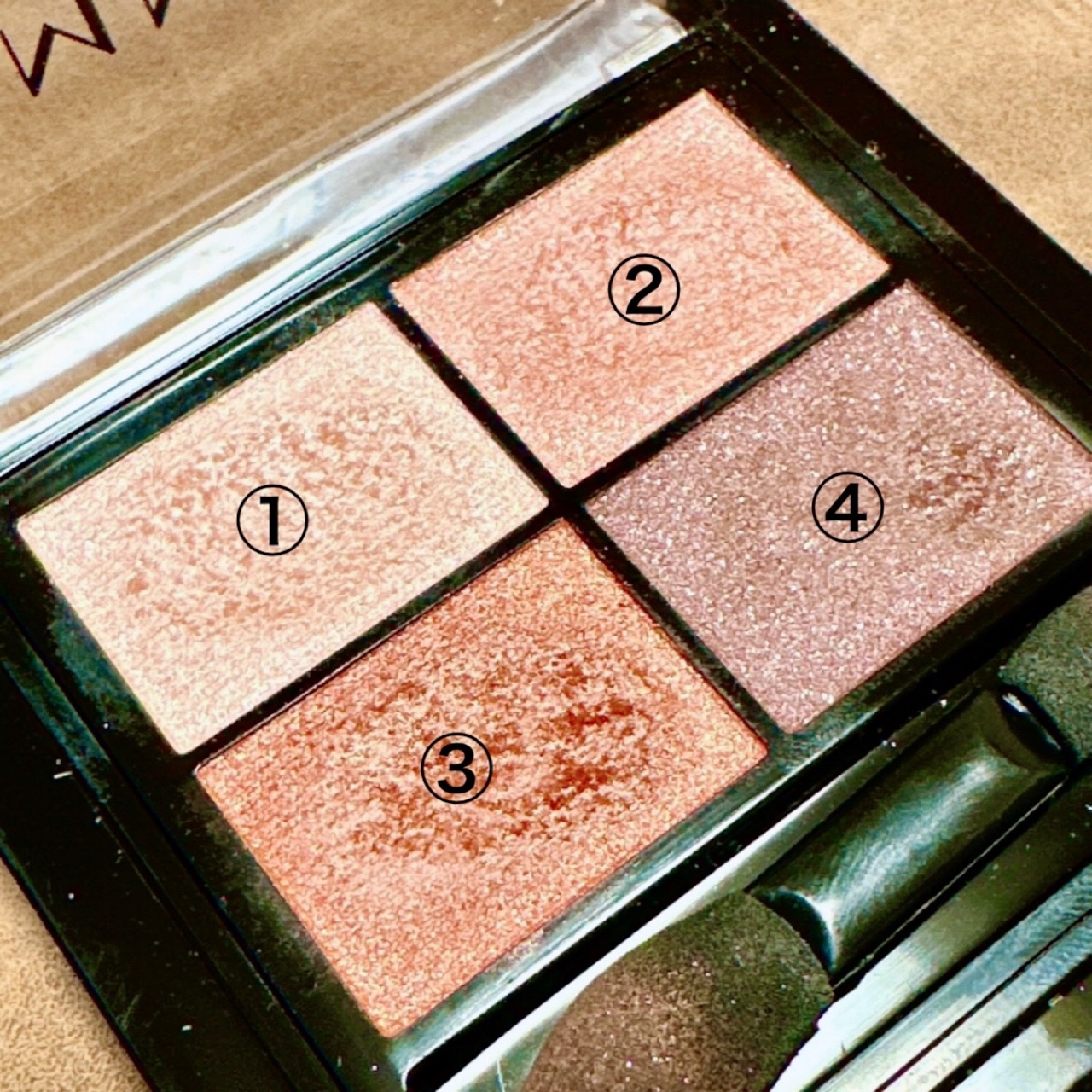 ワンダー エバー アイシャドウ/リンメル ロンドン/アイシャドウパレットを使ったクチコミ（2枚目）