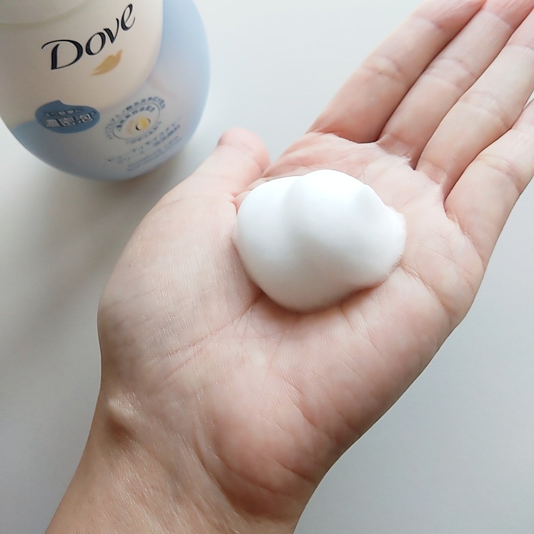 ビューティモイスチャー クリーミー泡洗顔料/ダヴ/泡洗顔を使ったクチコミ（2枚目）
