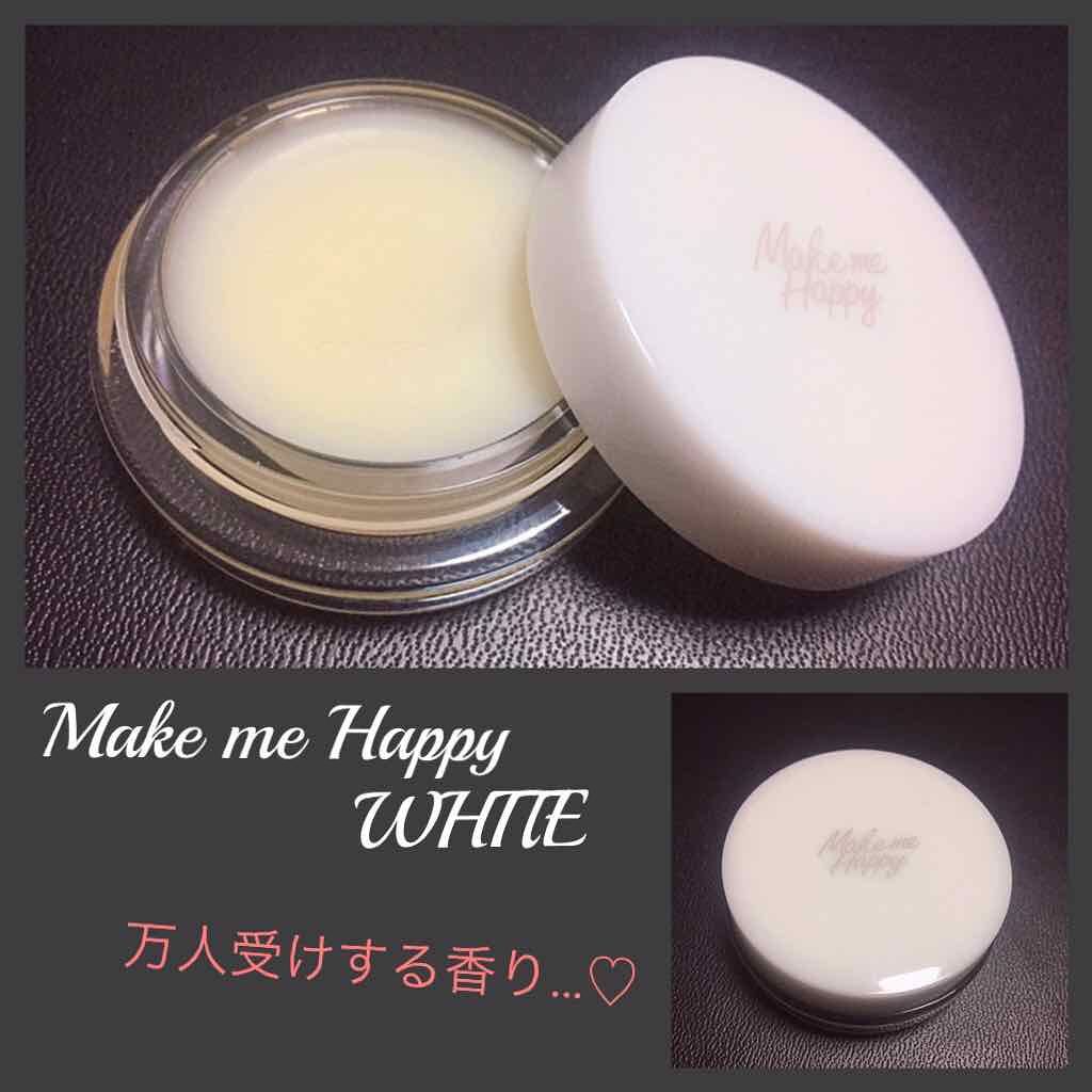 メイクミーハッピー ソリッドパフューム WHITE/キャンメイク/練り香水を使ったクチコミ(1枚目)