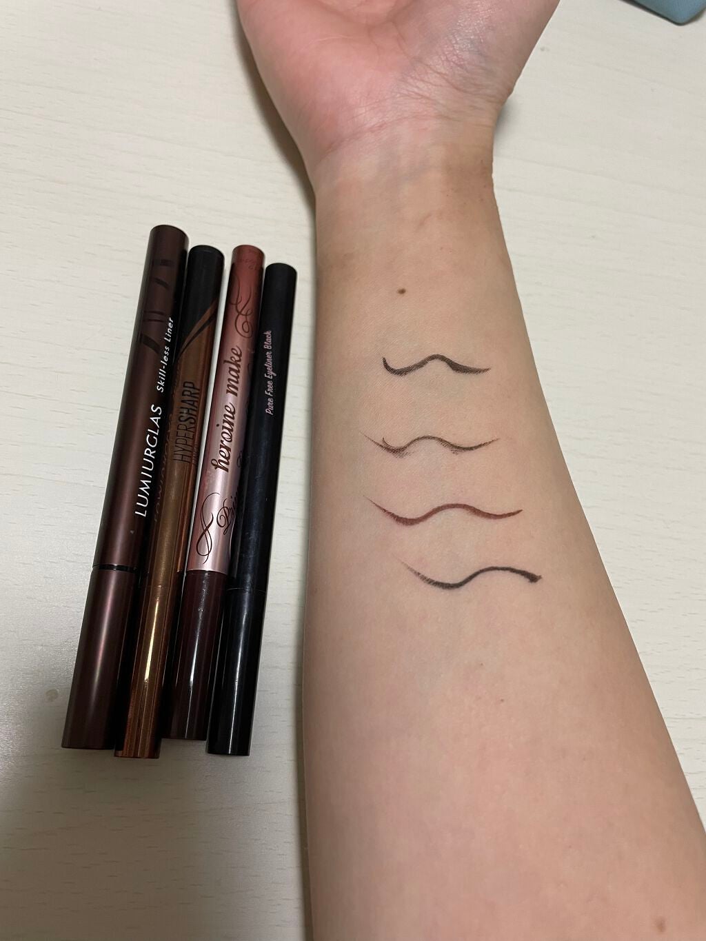 ハイパーシャープ ライナー R/MAYBELLINE NEW YORK/リキッドアイライナーを使ったクチコミ(4枚目)