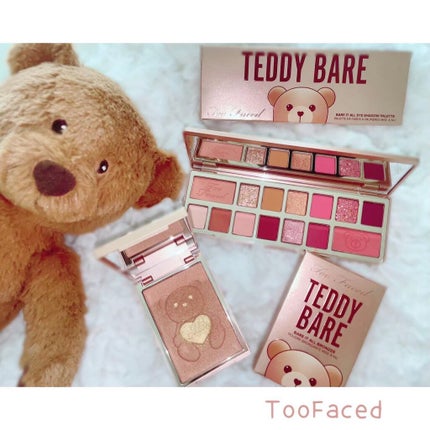 テディ ベア アイシャドウ パレット/Too Faced/アイシャドウパレットを使ったクチコミ(1枚目)