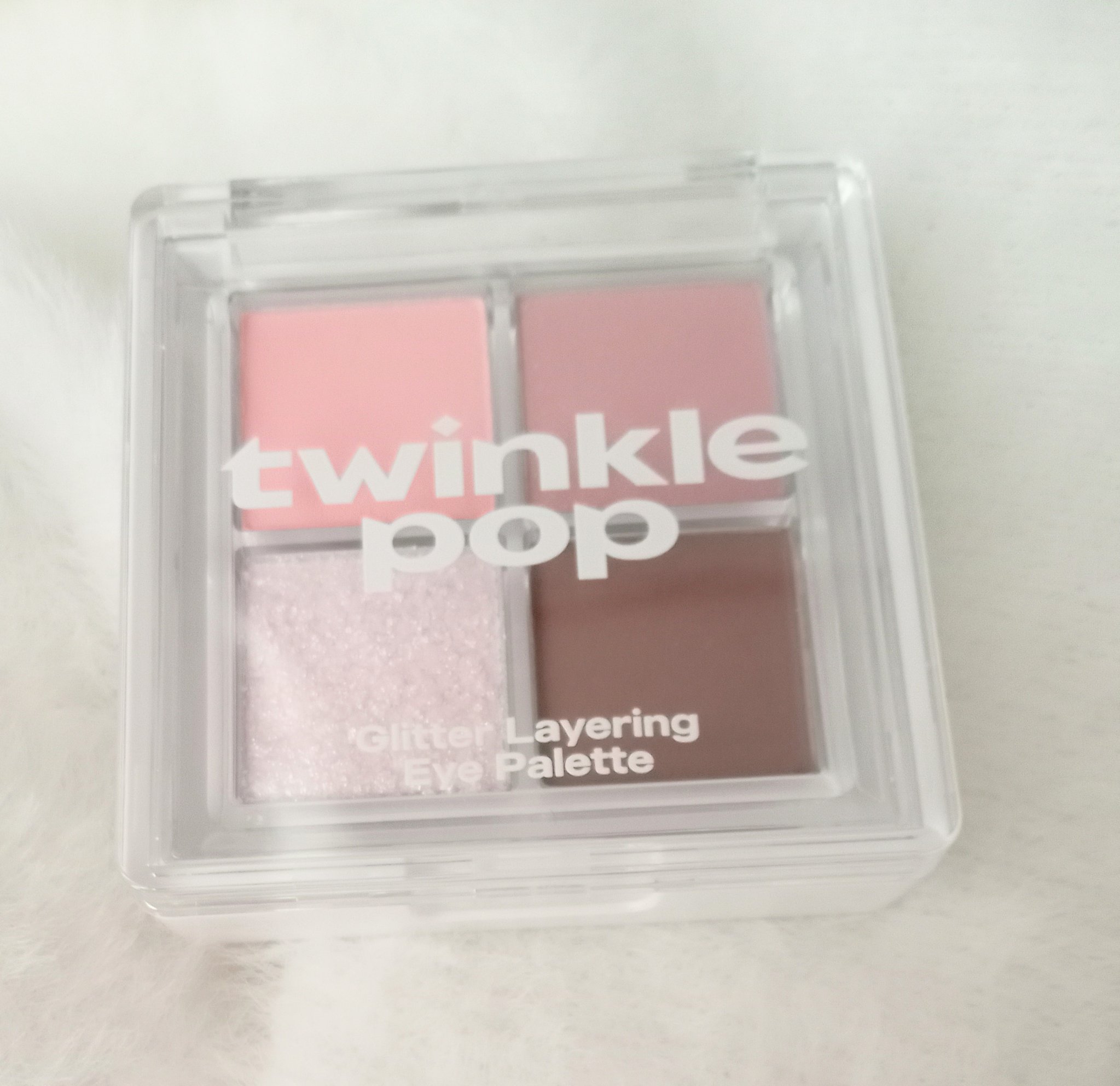 グリッターレイヤリングアイシャドウパレット/TWINKLE POP/アイシャドウパレットを使ったクチコミ（1枚目）