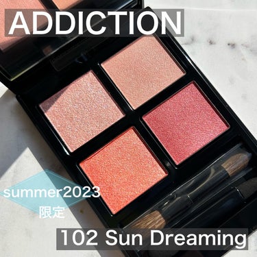 アディクション　ザ アイシャドウ パレット 102 Sun Dreaming/ADDICTION/アイシャドウパレットを使ったクチコミ（1枚目）