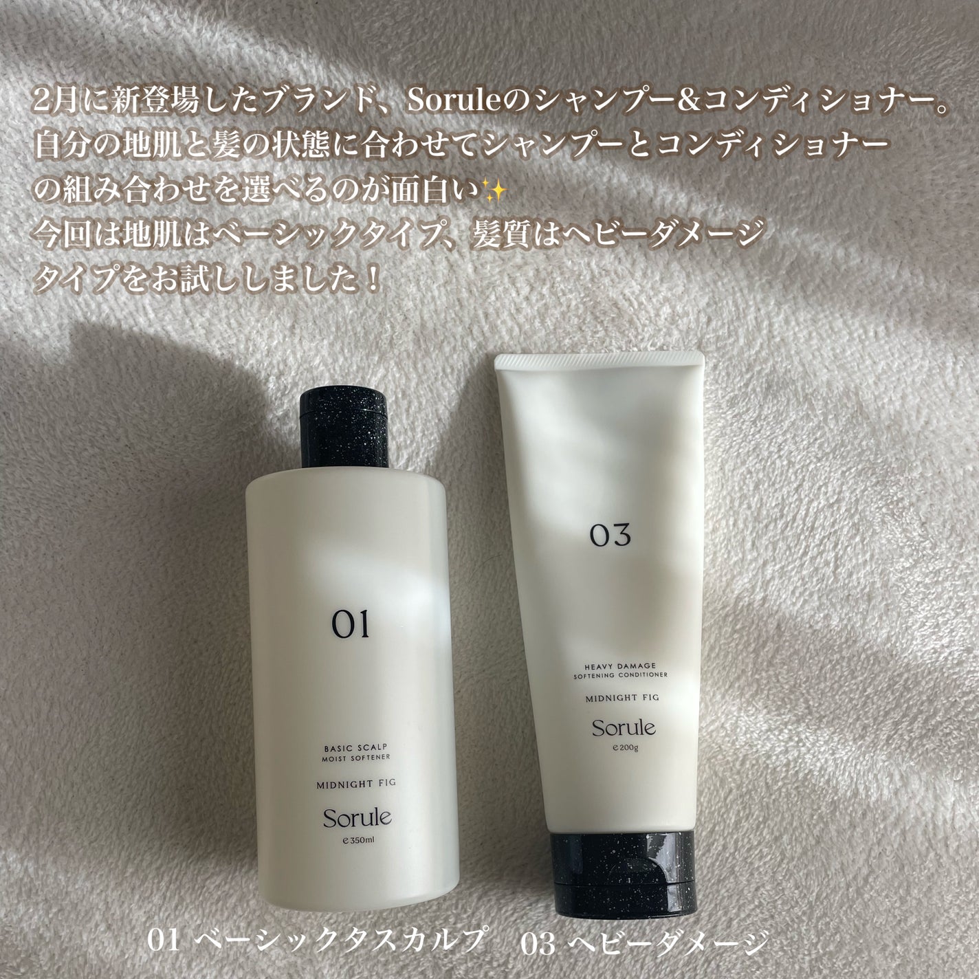 モイストソフナー 01ベーシックスカルプ/Sorule/市販シャンプーを使ったクチコミ(2枚目)