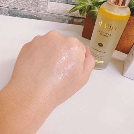 ダルバ ホワイトトリュフファーストスプレーセラム/ダルバ/ミスト状化粧水を使ったクチコミ(3枚目)