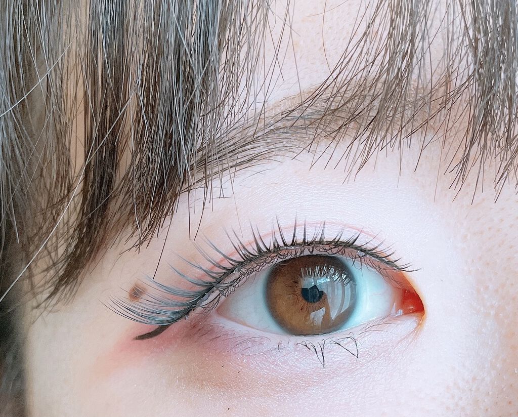 ぱっちりボリュームゴージャスデカ目/セリア/つけまつげを使ったクチコミ（2枚目）