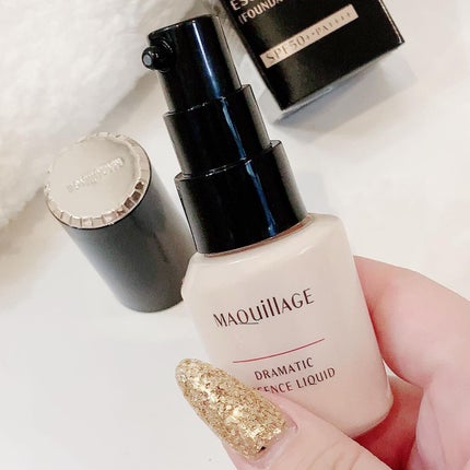 ドラマティックエッセンスリキッド/マキアージュ/リキッドファンデーションを使ったクチコミ(2枚目)