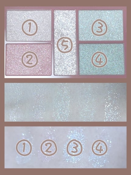 パーフェクトスタイリストアイズ/キャンメイク/アイシャドウパレットを使ったクチコミ(4枚目)