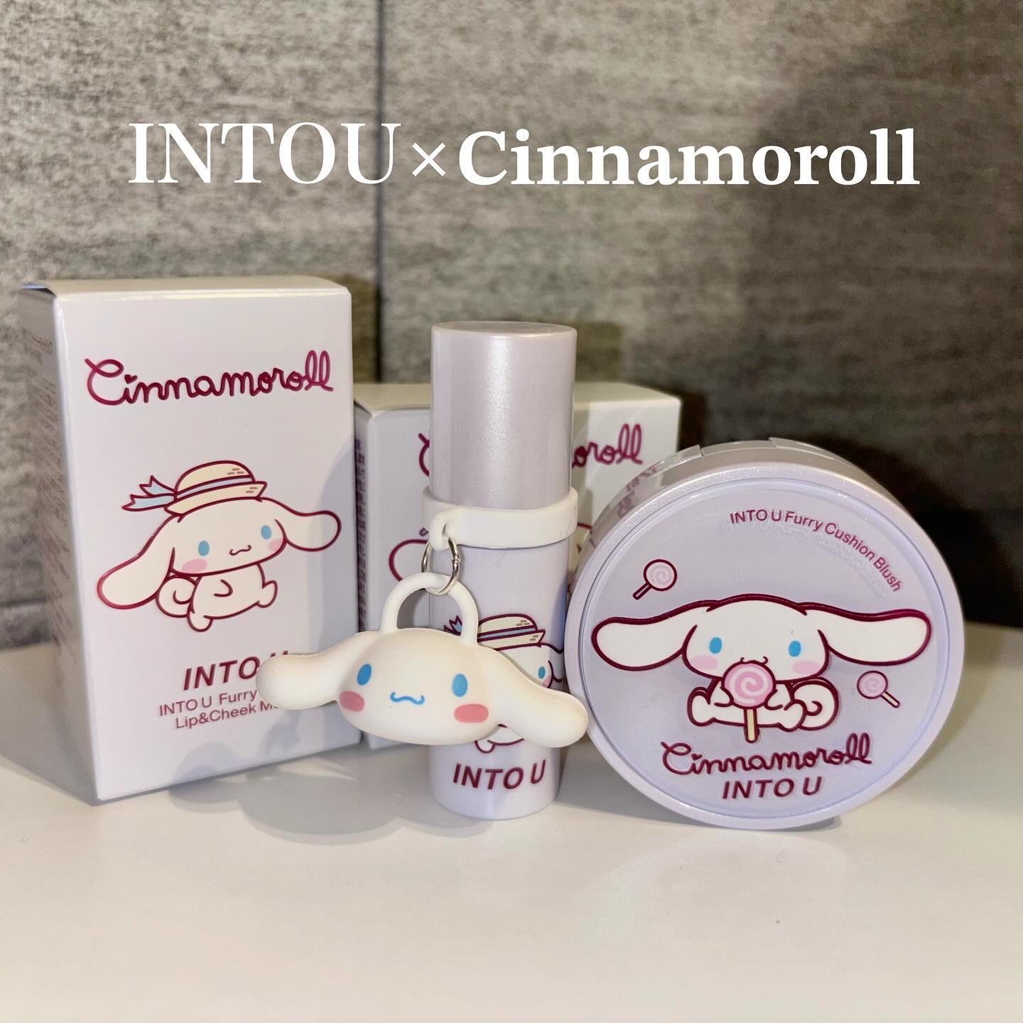 ファーリーマットリップ&チークマッド FM01 もちもちピンク/INTO U/口紅を使ったクチコミ（2枚目）