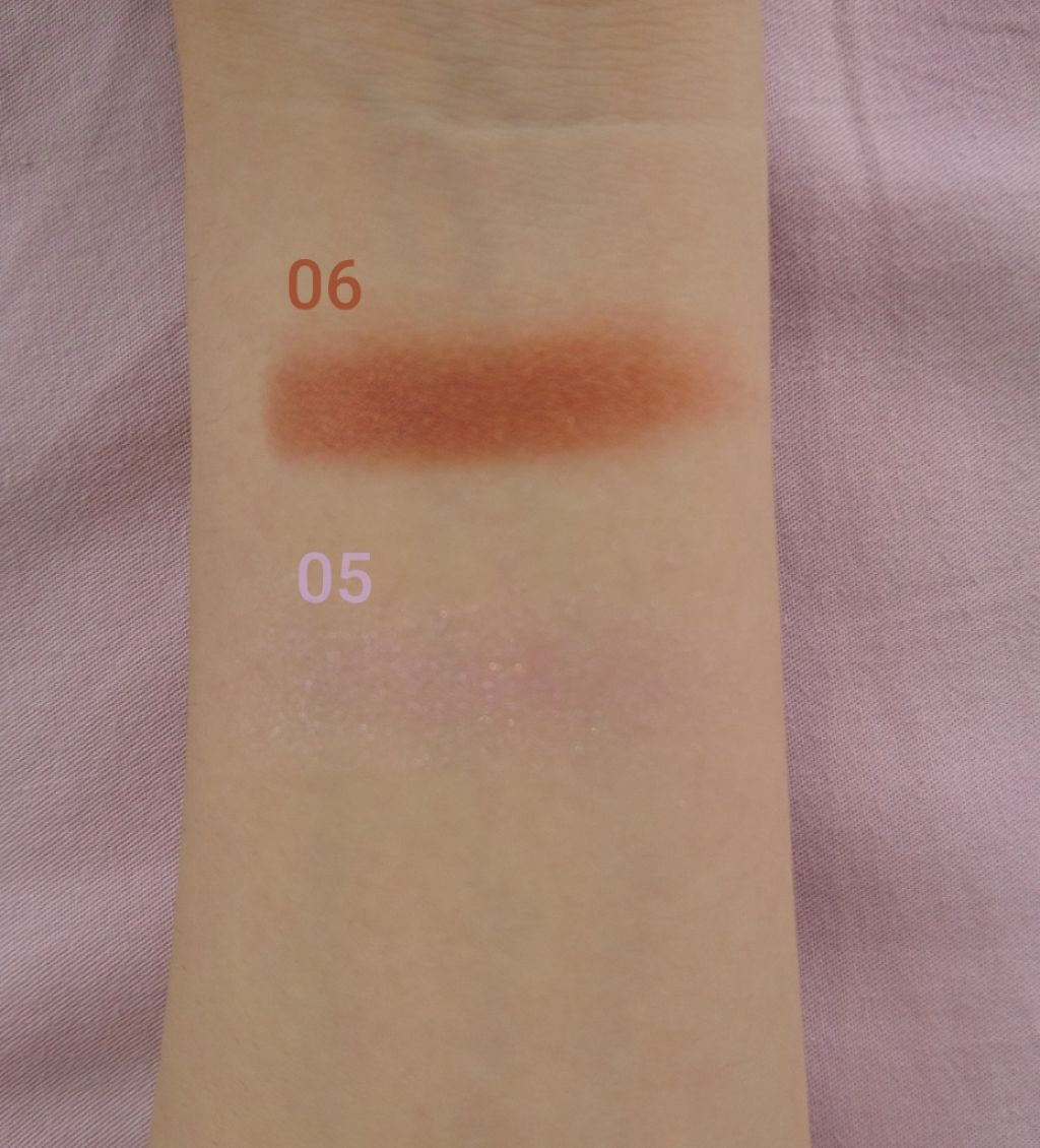 シングルカラーアイシャドウ/CEZANNE/単色アイシャドウを使ったクチコミ（2枚目）