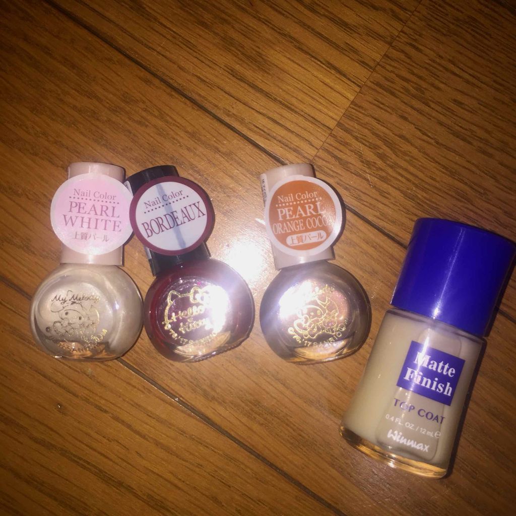 サンリオネイル/DAISO/マニキュアを使ったクチコミ（3枚目）