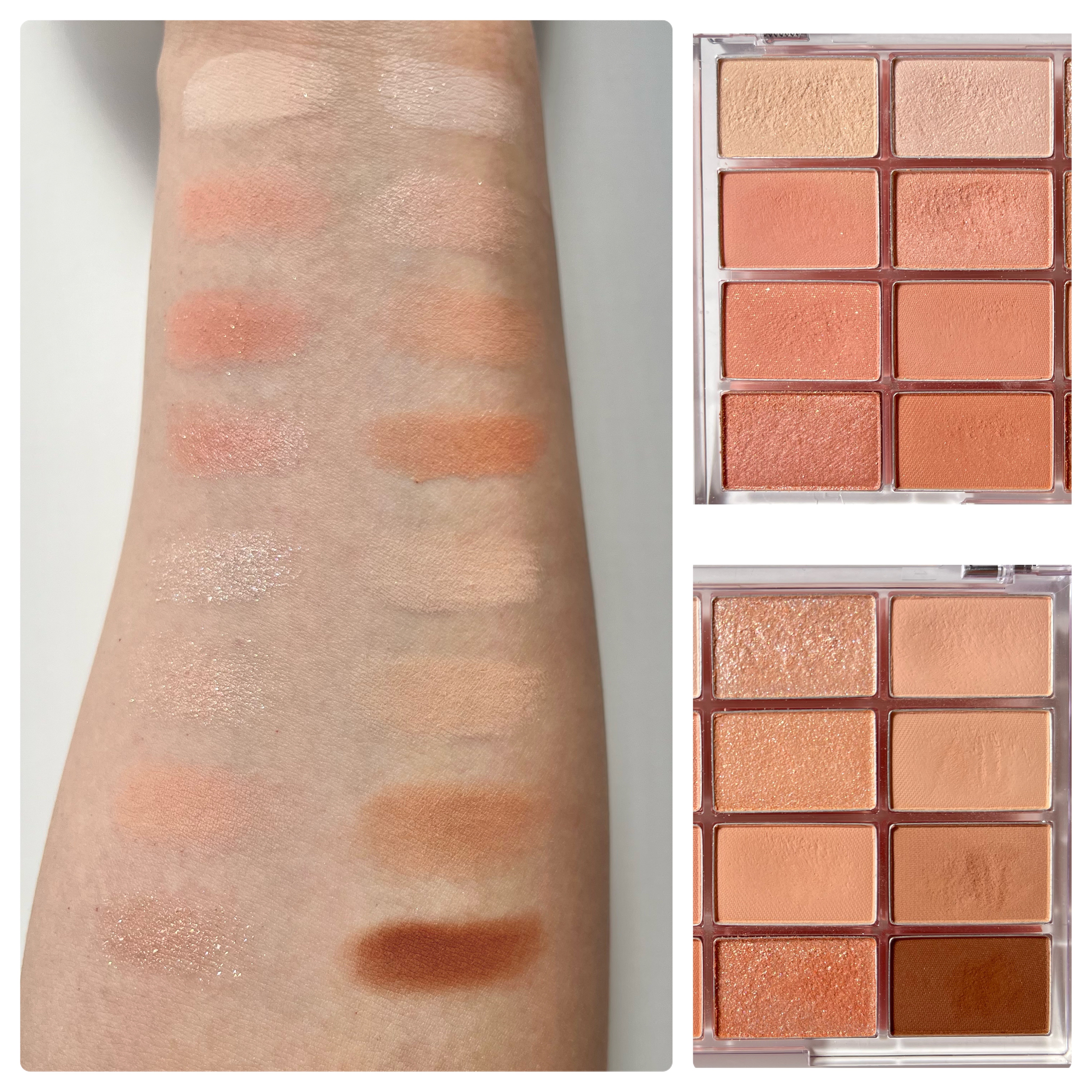 ソフトブラーリングアイパレット/wakemake/アイシャドウパレットを使ったクチコミ（3枚目）