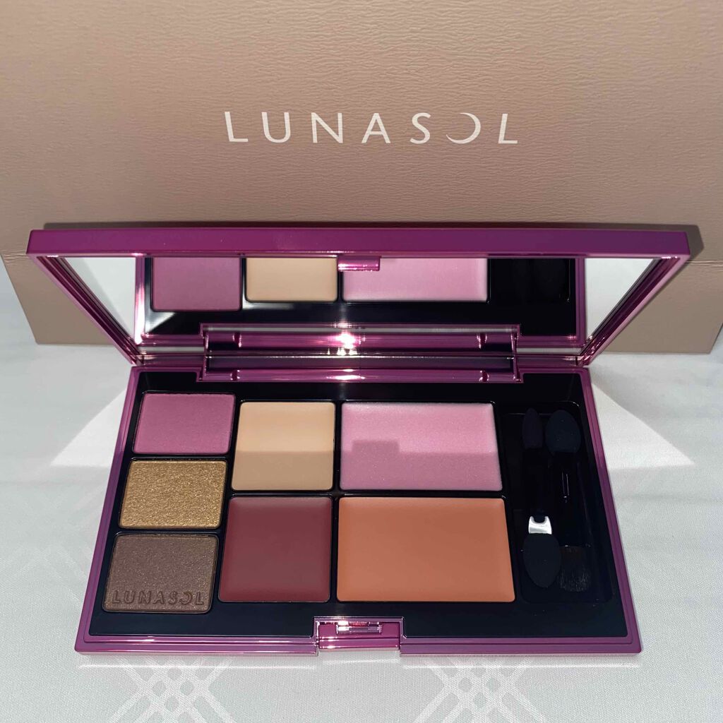 ホリデーフェイバリット2020/LUNASOL/メイクアップキットを使ったクチコミ（1枚目）