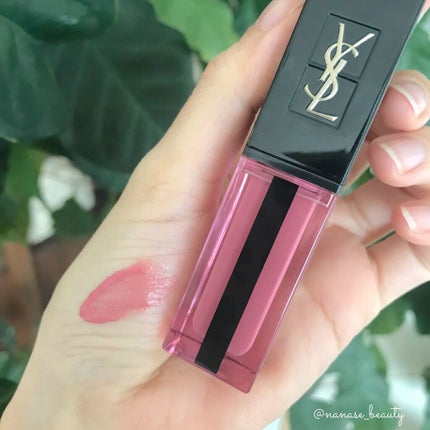 ルージュ ピュールクチュール ヴェルニ ウォーターステイン/YVES SAINT LAURENT BEAUTE/口紅を使ったクチコミ(2枚目)