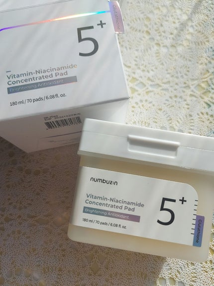 5番 白玉グルタチオンC美容液/numbuzin/美容液を使ったクチコミ(8枚目)