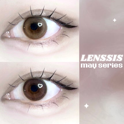 MAY/LENSSIS/1ヶ月(1MONTH)カラコンを使ったクチコミ(1枚目)