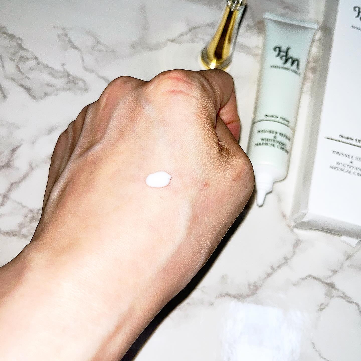 リンクルリペア&ホワイトニング メディカルクリーム/ハダメキミライ/アイケア・アイクリームを使ったクチコミ（3枚目）