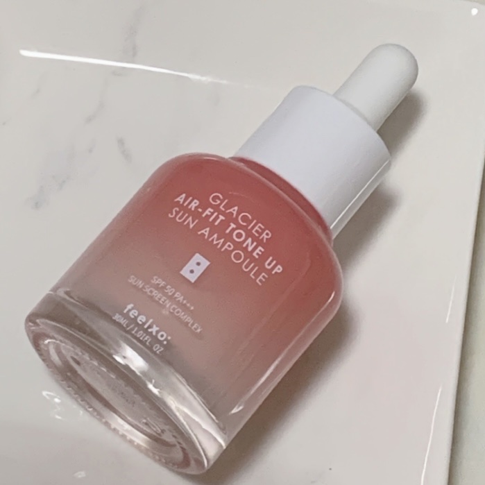 ピルソ グラシアエアフィットトーンアップサンアンプル SPF50 PA+++/feelxo/化粧下地を使ったクチコミ（2枚目）