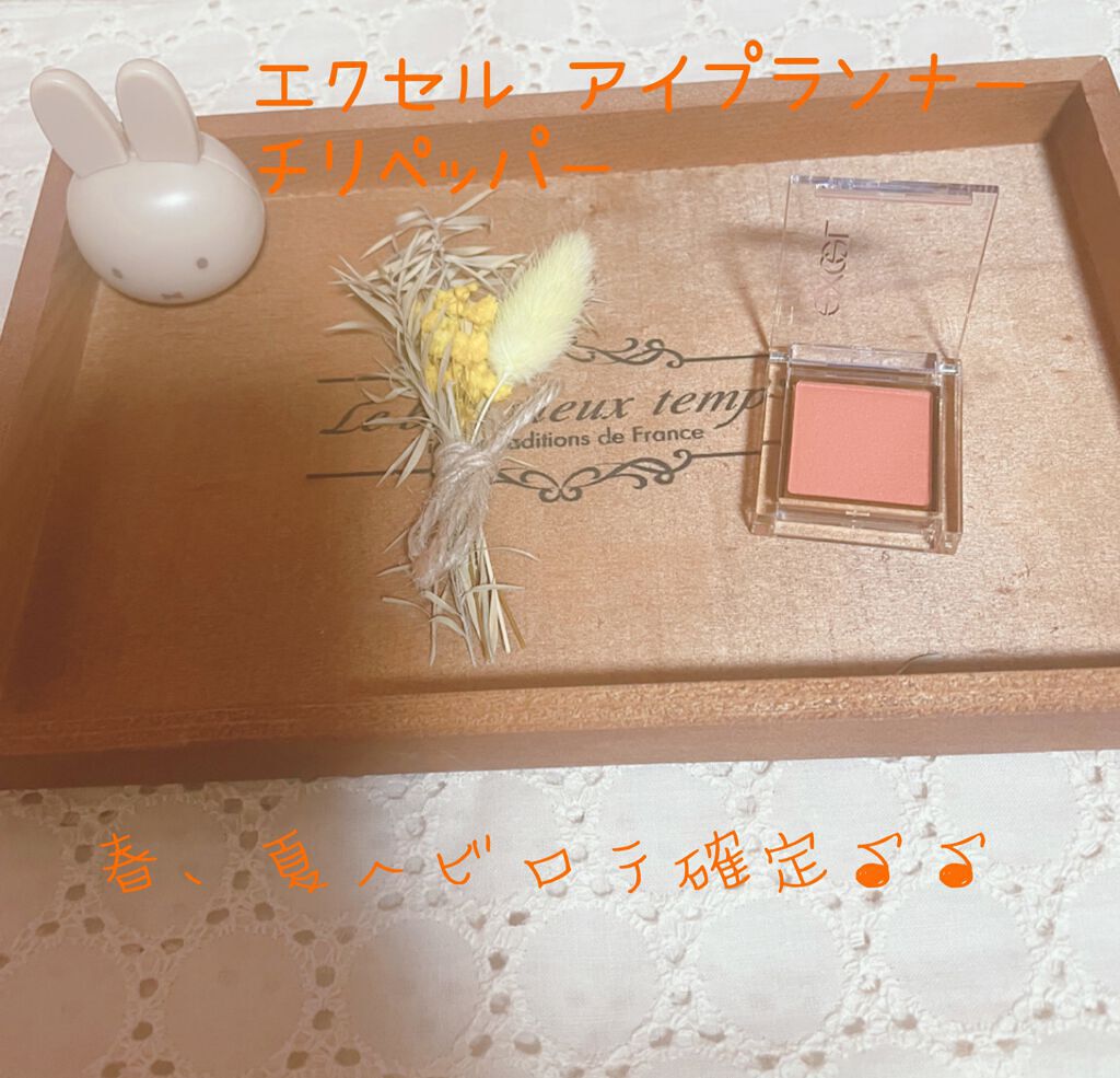 アイプランナー/excel/単色アイシャドウを使ったクチコミ（1枚目）