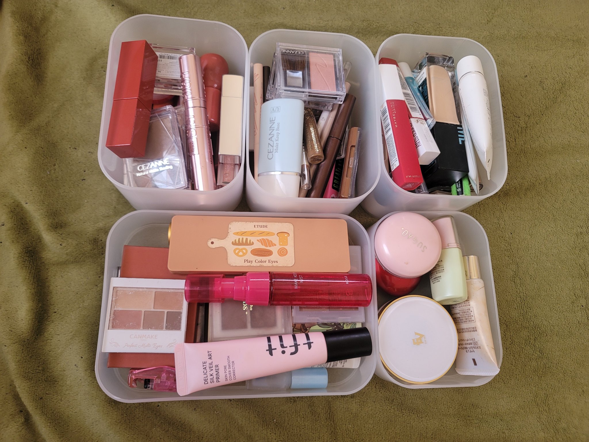 ナイロンメイクボックス・Ｌ/無印良品/化粧ポーチを使ったクチコミ（2枚目）