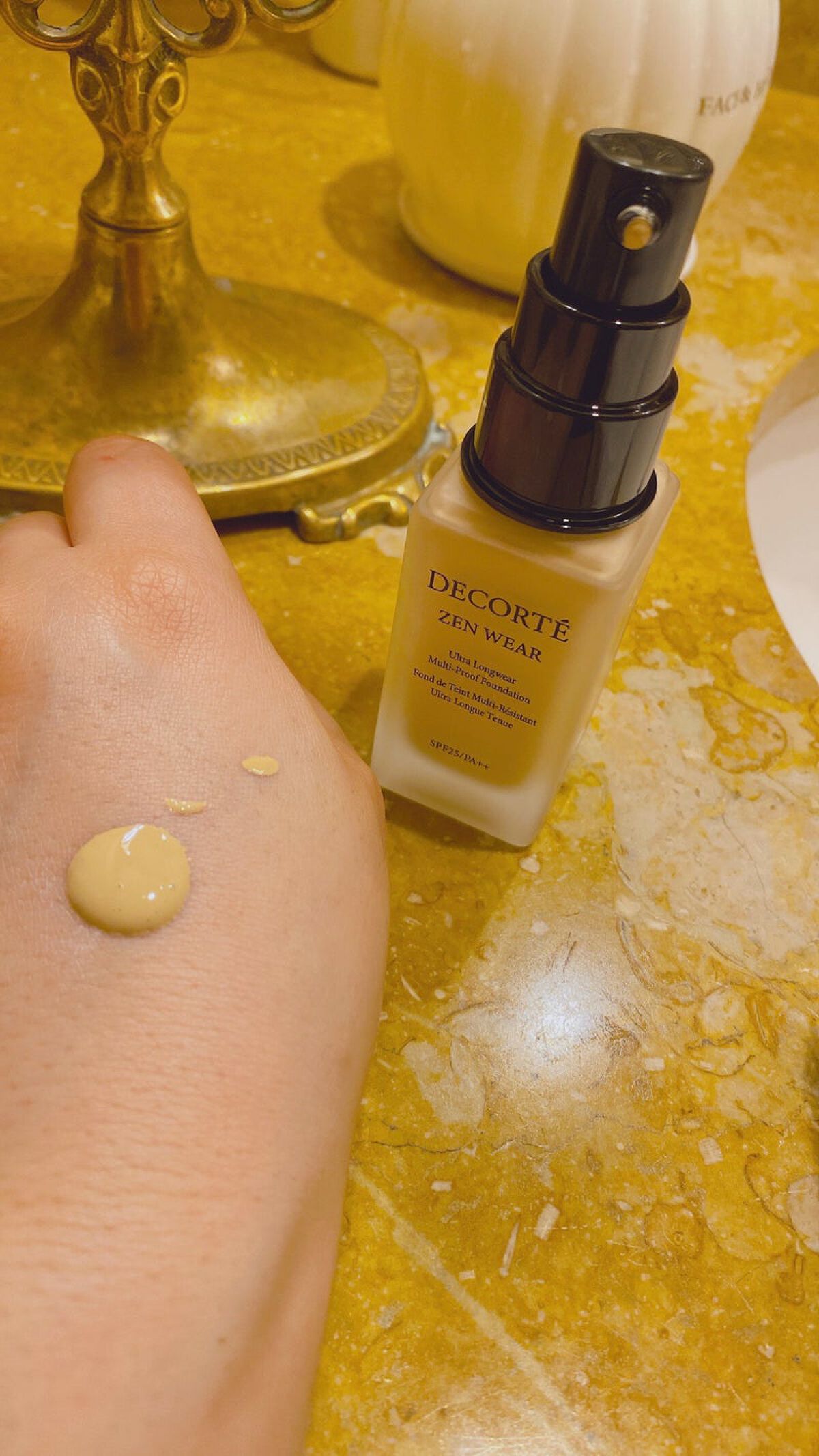 ゼン ウェア フルイド/DECORTÉ/リキッドファンデーションを使ったクチコミ(2枚目)
