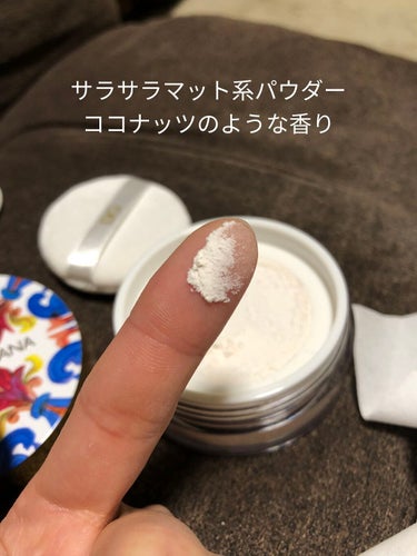 ソーラーグロウ トランスルーセント ルースセッティングパウダー /DOLCE&GABBANA BEAUTY/ルースパウダーを使ったクチコミ（4枚目）