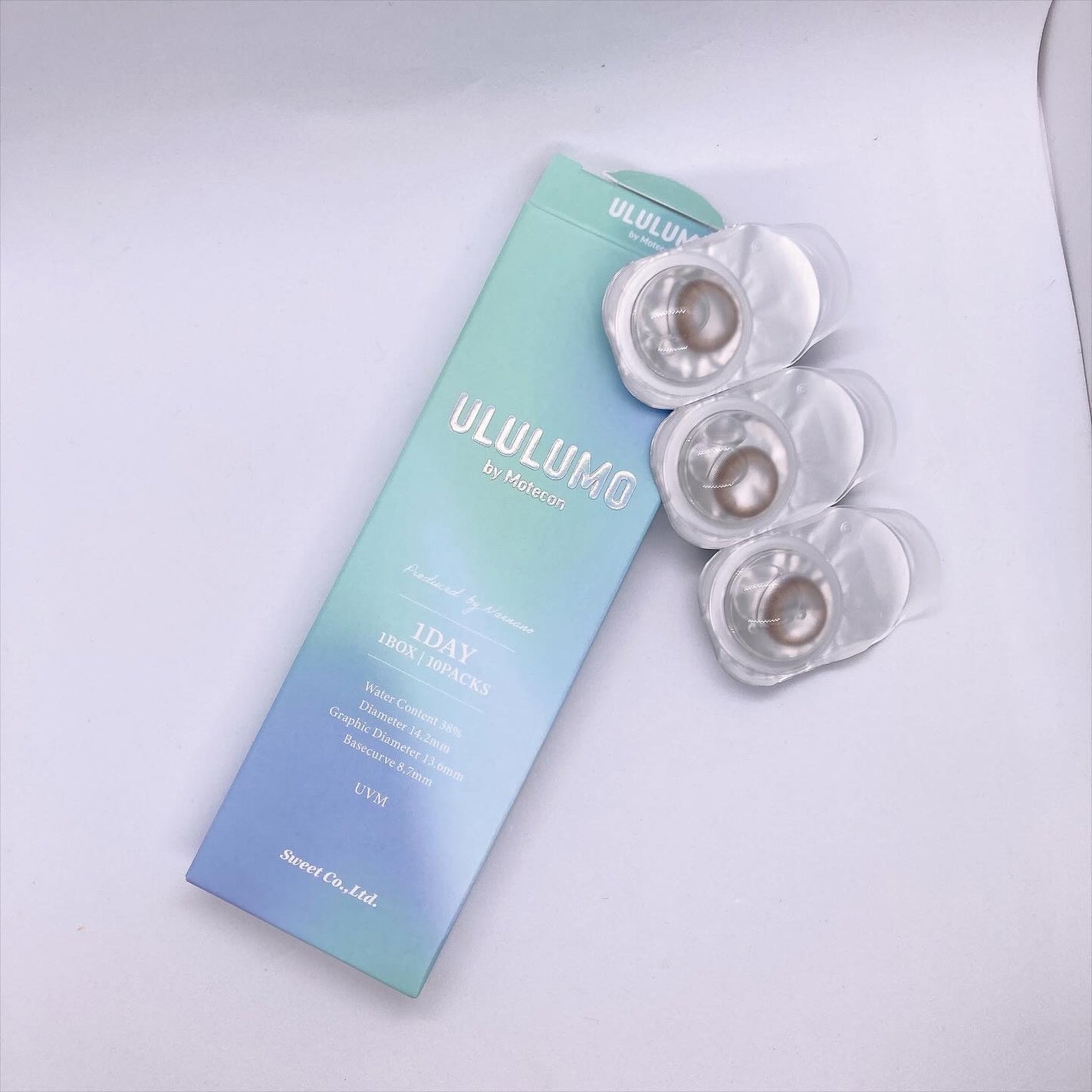 ウルルモ/ULULUMO by Motecon/カラーコンタクトレンズを使ったクチコミ(5枚目)