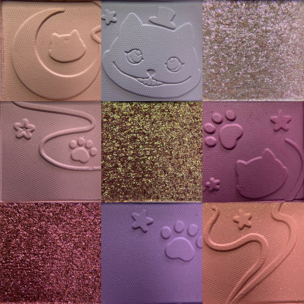 新色レビュー】クォーツ 9色アイシャドウパレット(ドリームランドアイ