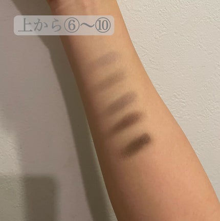 ベターザンパレット/rom&nd/アイシャドウパレットを使ったクチコミ(4枚目)