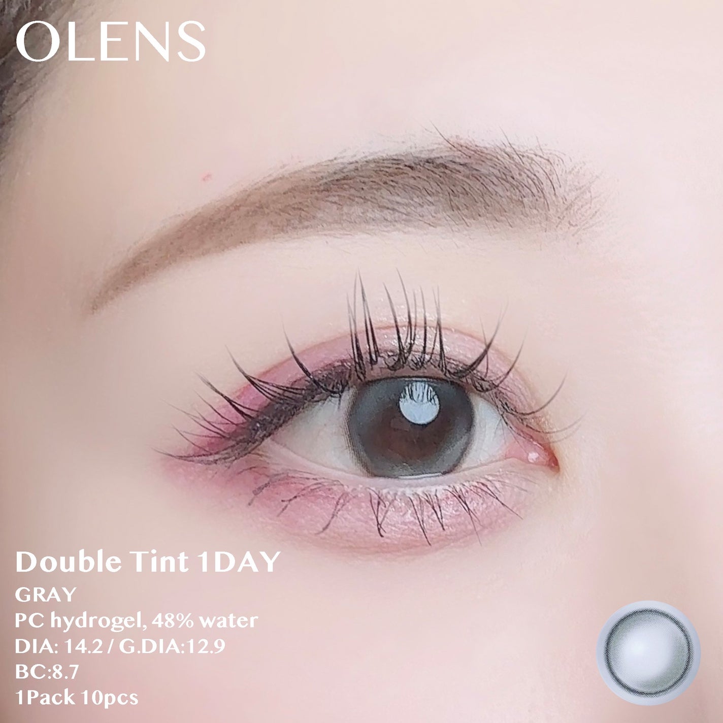 Real Ring 1day/OLENS/ワンデー(1DAY)カラコンを使ったクチコミ(2枚目)