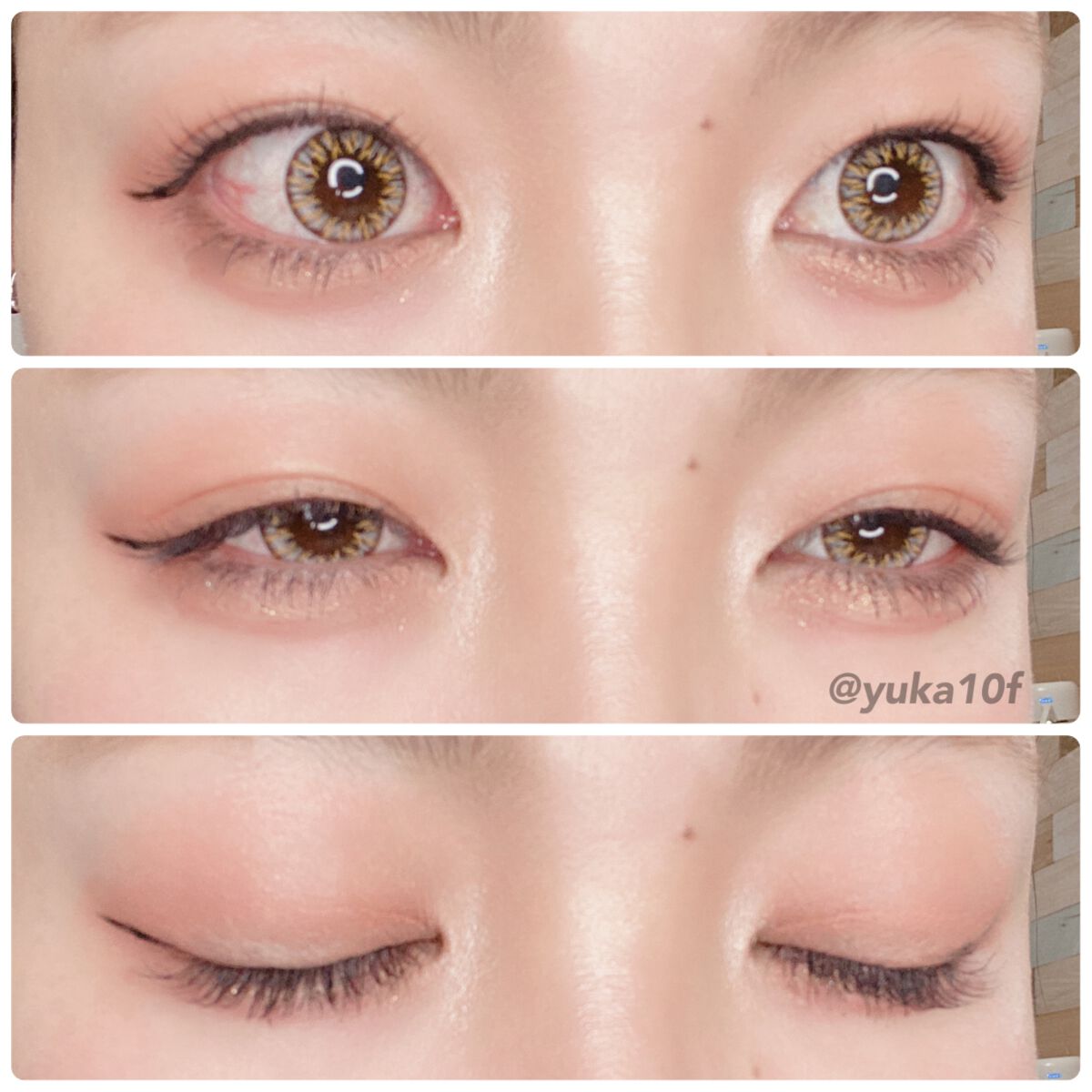 描くふたえアイライナー/CEZANNE/リキッドアイライナーを使ったクチコミ（3枚目）