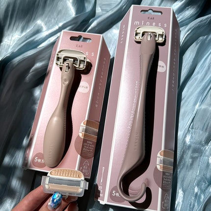 miness ボディ用カミソリ 替刃2個付/貝印/シェーバーを使ったクチコミ(8枚目)