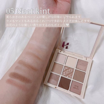 マイフェイブムードアイパレット 9カラー/HOLIKA HOLIKA/アイシャドウパレットを使ったクチコミ(4枚目)