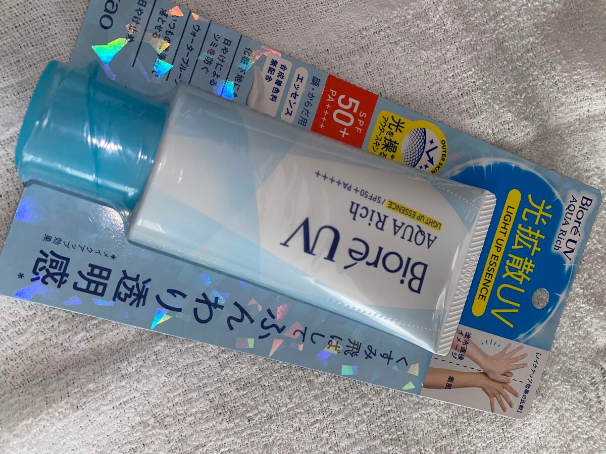 ビオレUV アクアリッチ ライトアップエッセンス/ビオレ/日焼け止めクリームを使ったクチコミ(1枚目)