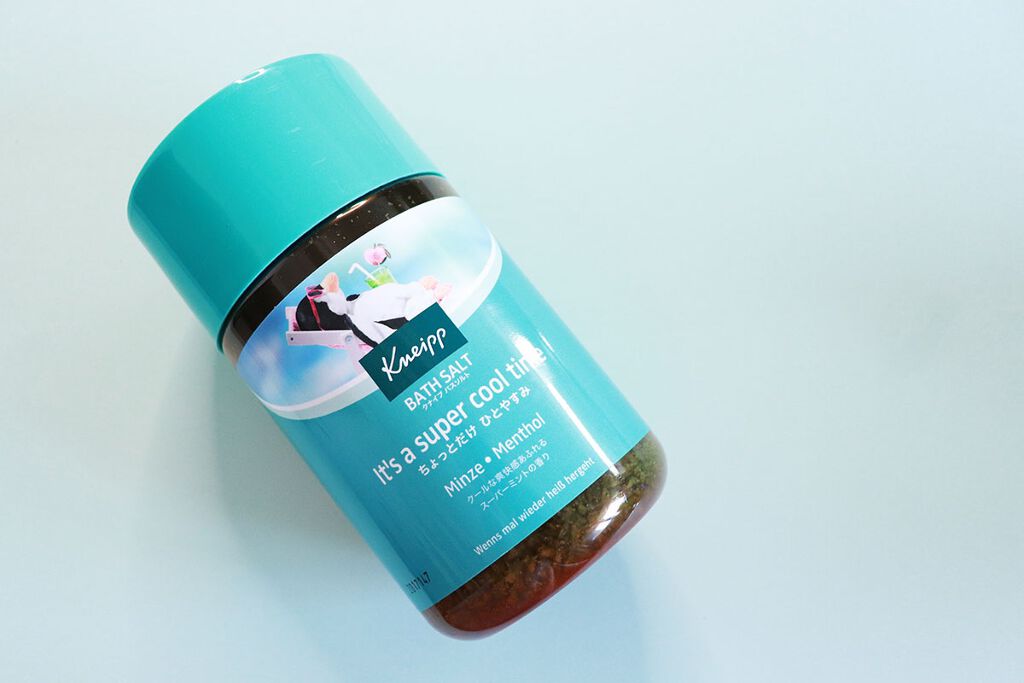 クナイプ バスソルト スーパーミントの香り 850g/クナイプ/無機塩系入浴剤を使ったクチコミ（1枚目）