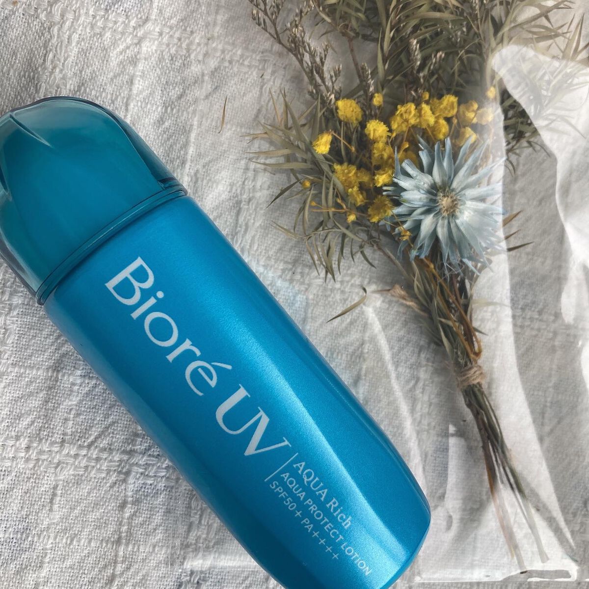 ビオレUV アクアリッチ アクアプロテクトローション(水層パック)/ビオレ/日焼け止めローションを使ったクチコミ(2枚目)