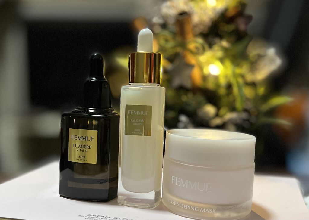 ローズウォーター スリーピングマスク/FEMMUE/フェイスクリームを使ったクチコミ（1枚目）