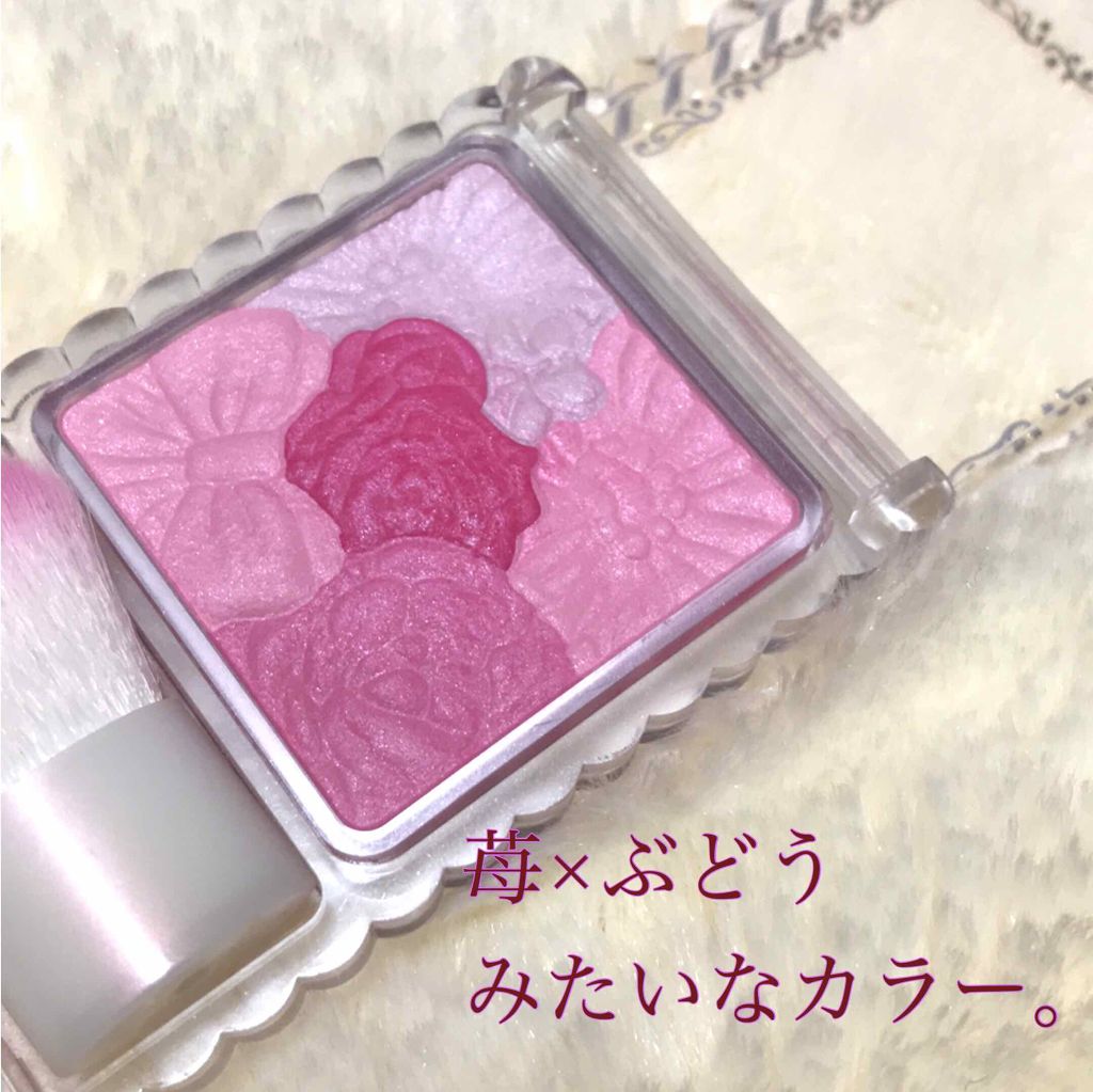 グロウフルールチークス/キャンメイク/パウダーチークを使ったクチコミ(1枚目)